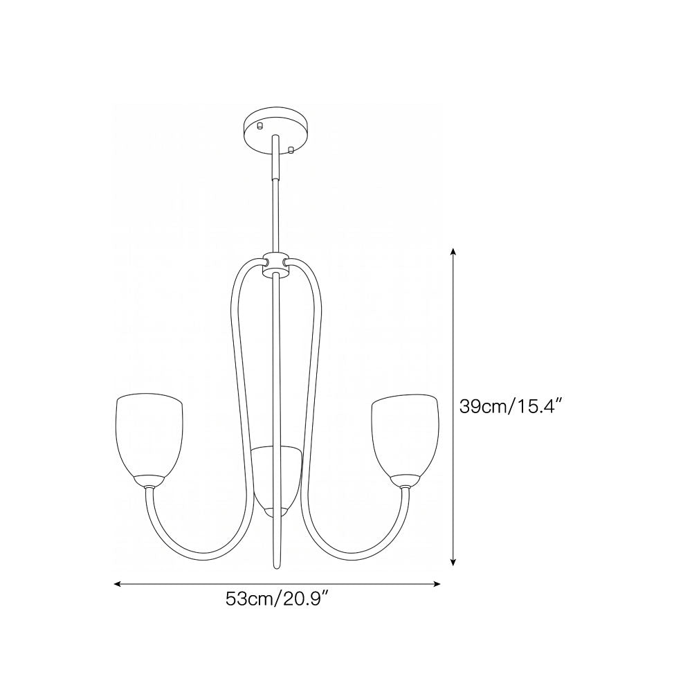 Mild Velin Chandelier