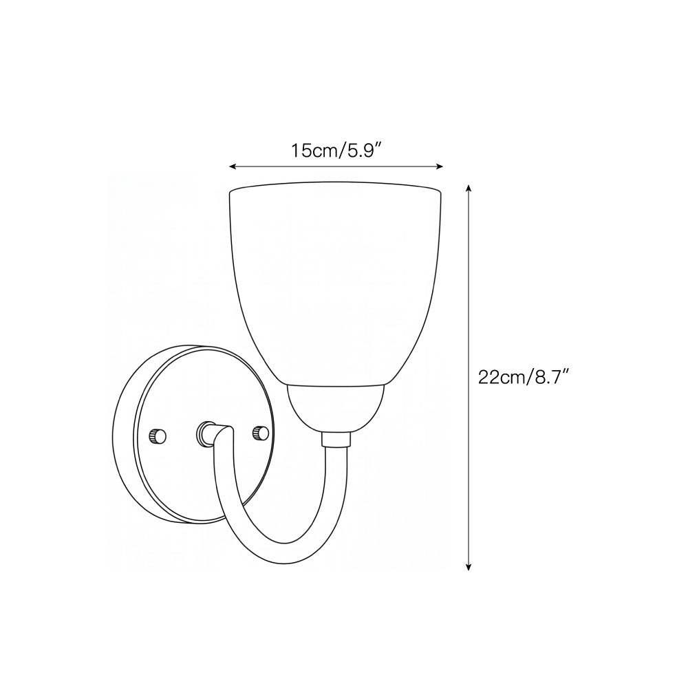 Mild Velin Wall Sconce