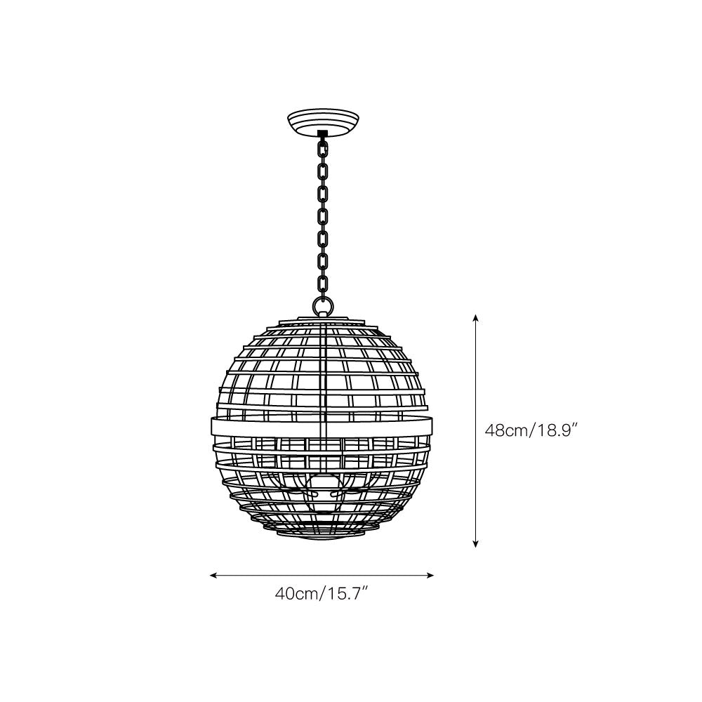 Mill Globe Pendant Lamp