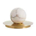 Load image into Gallery viewer, Mini Alabaster Moon Table Lamp
