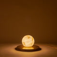 Load image into Gallery viewer, Mini Alabaster Moon Table Lamp
