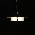 Load image into Gallery viewer, Mini Cylindrical Alabaster Pendant Light
