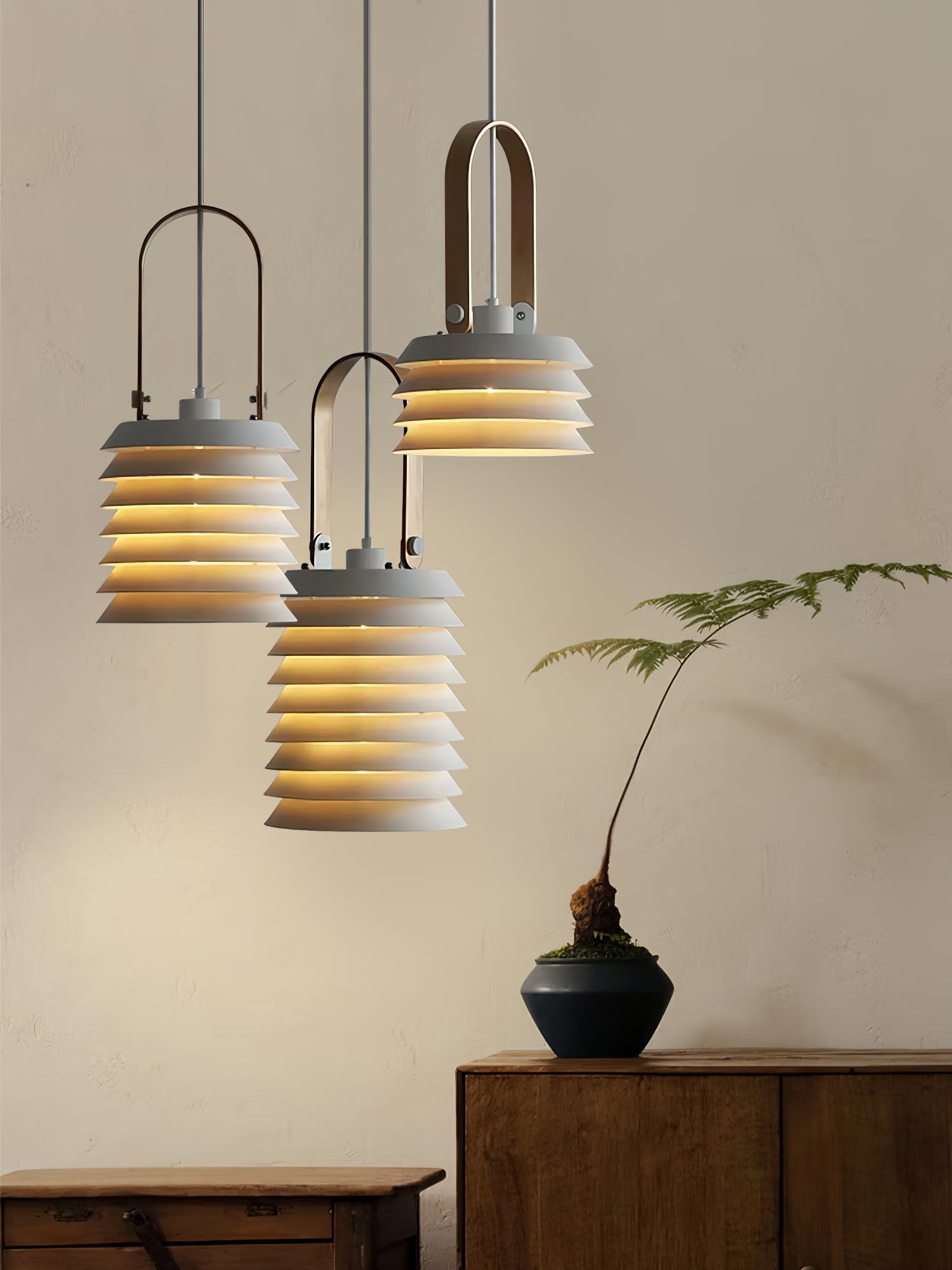 Minimalist Lantern Pendant Lamp