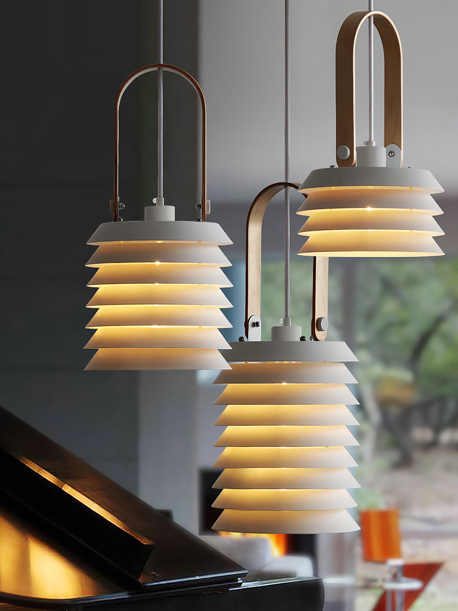 Minimalist Lantern Pendant Lamp