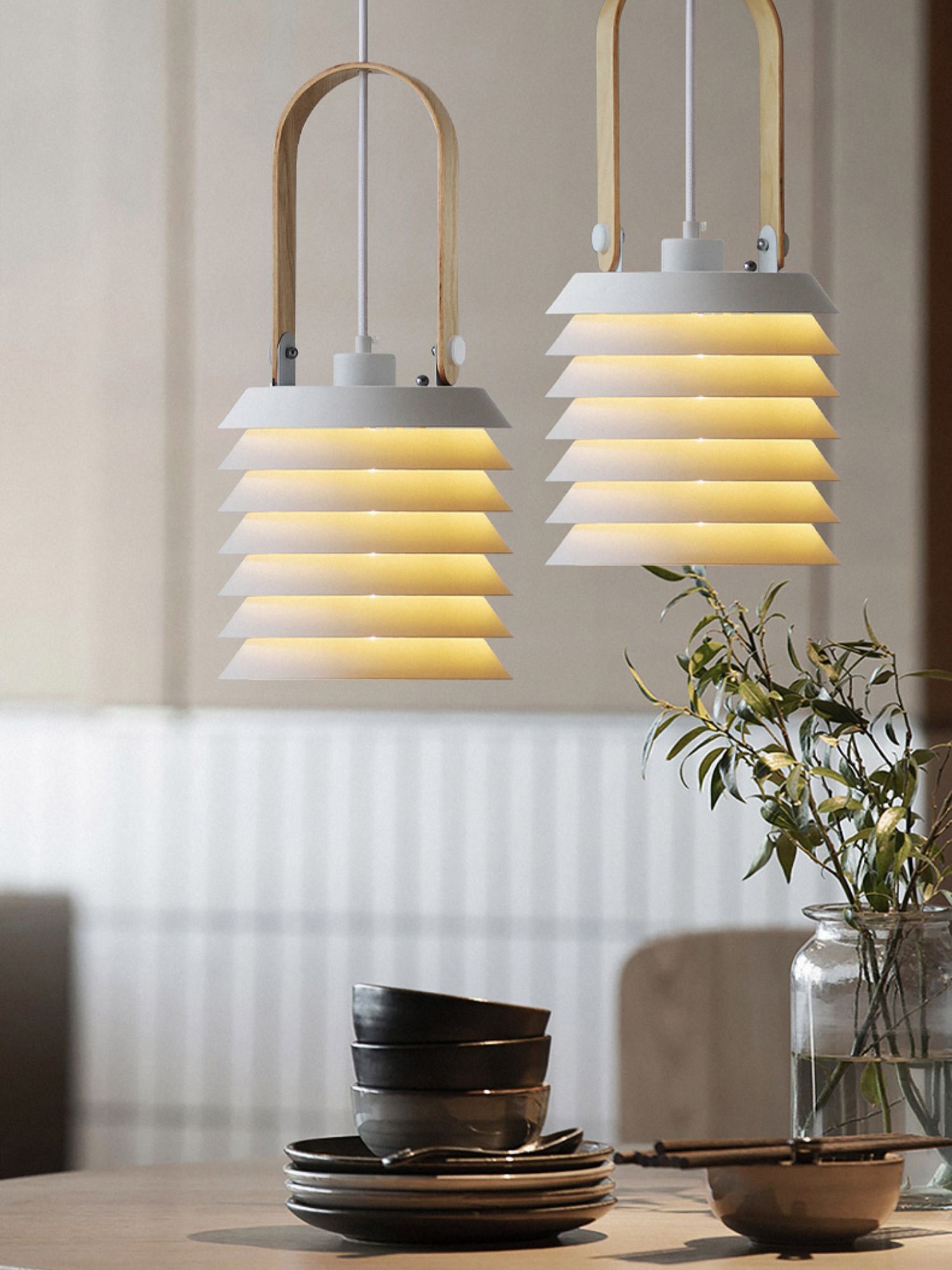 Minimalist Lantern Pendant Lamp