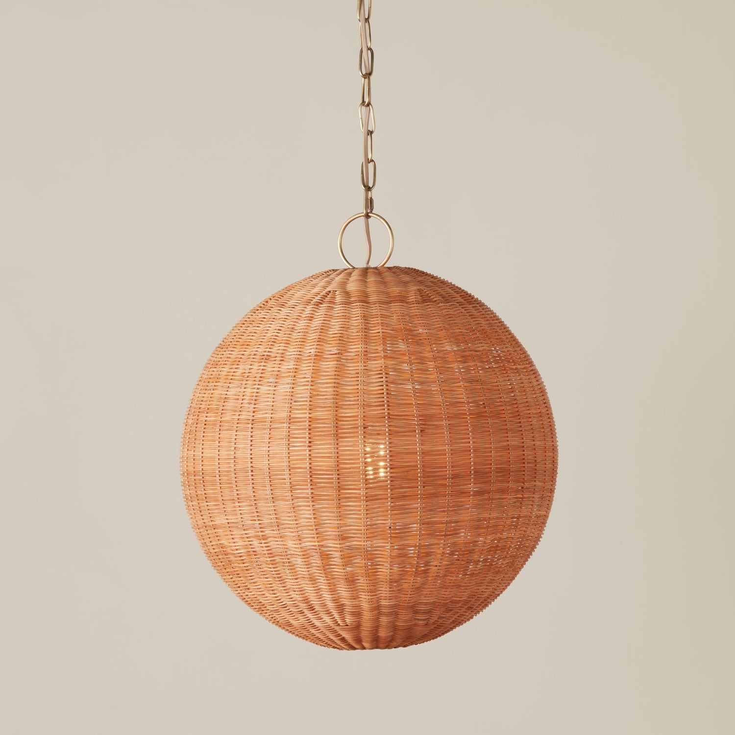 Miramar Rattan Round Pendant Lamp