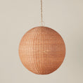 Load image into Gallery viewer, Miramar Rattan Round Pendant Lamp
