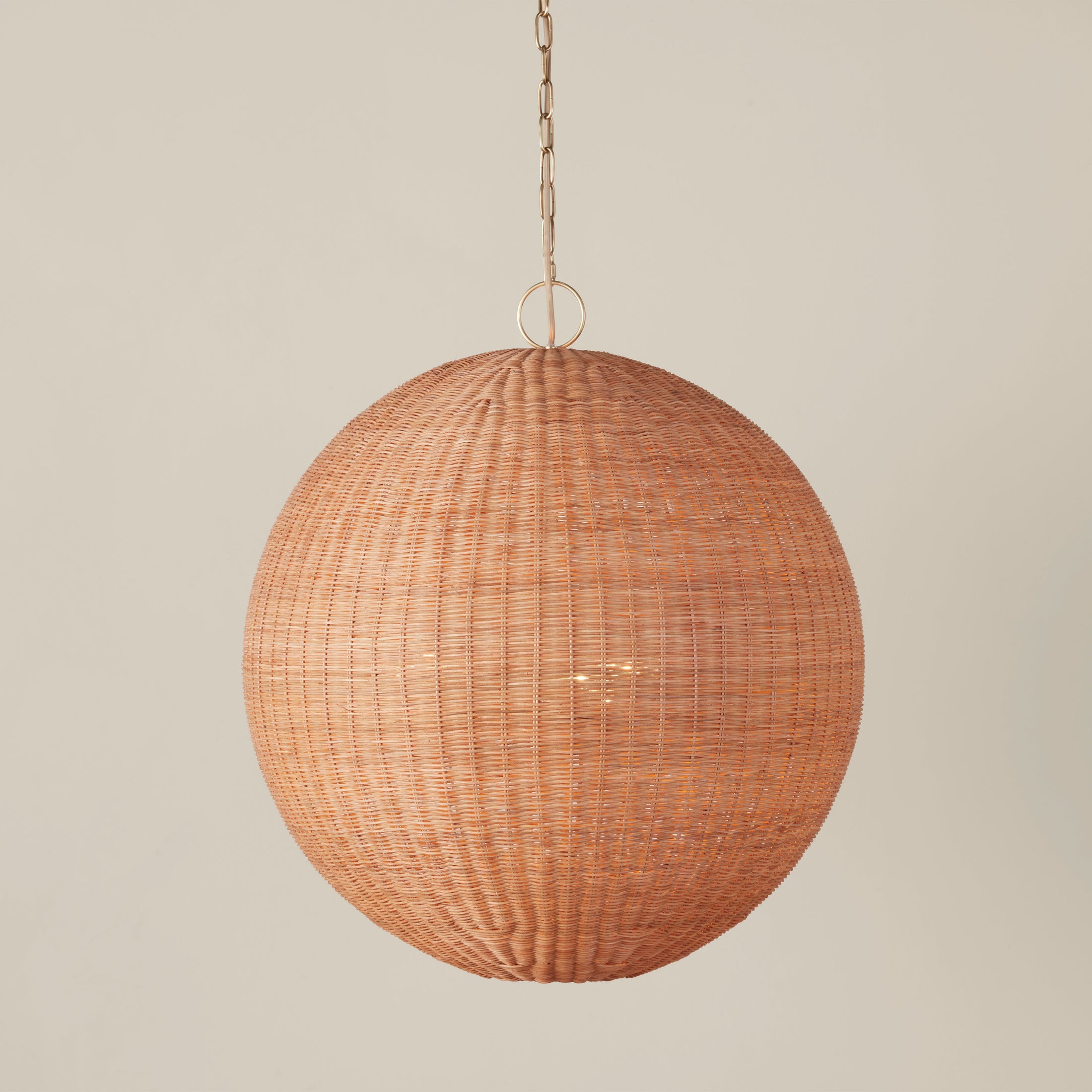 Miramar Rattan Round Pendant Lamp