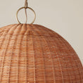 Load image into Gallery viewer, Miramar Rattan Round Pendant Lamp
