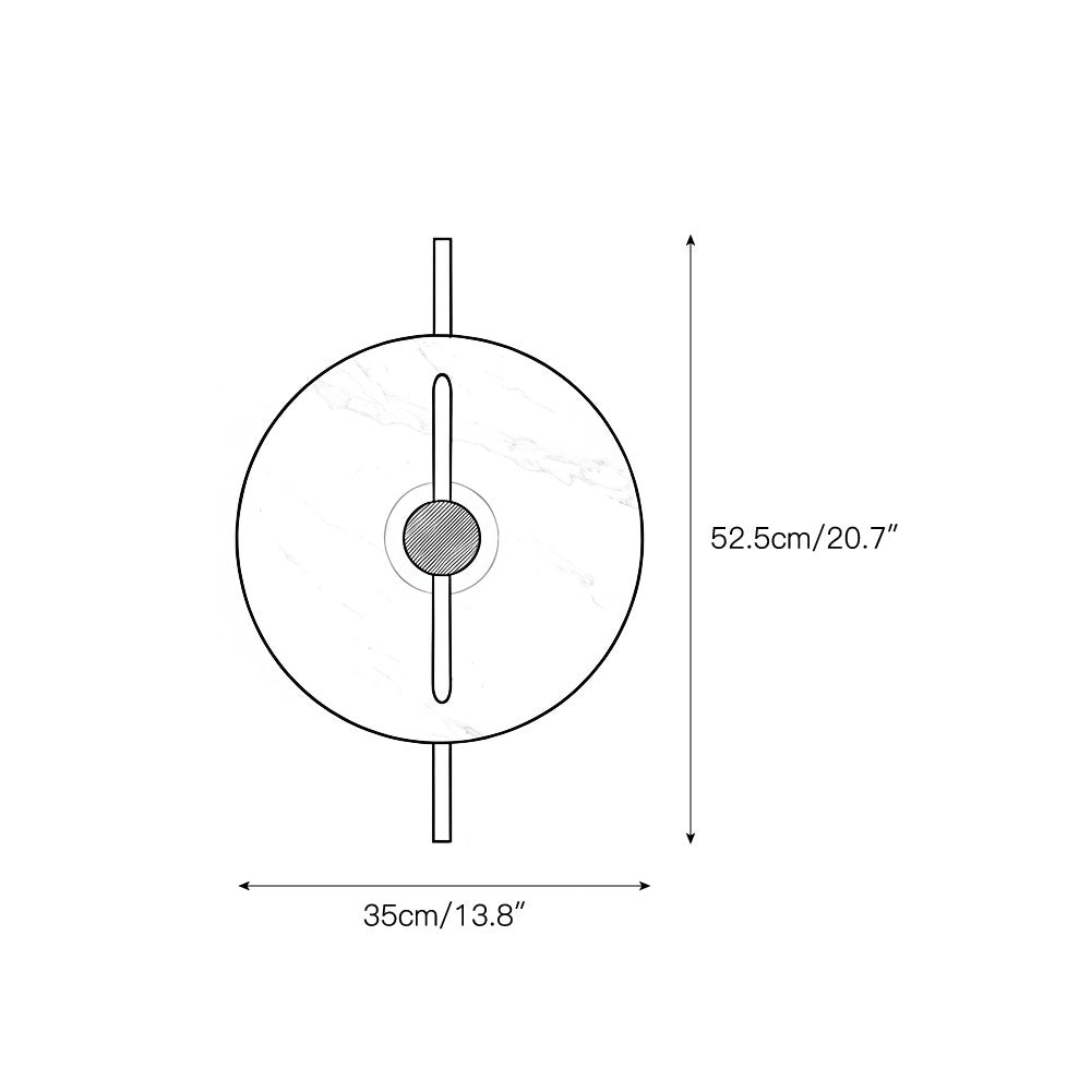 Mito Marble Wall Lamp