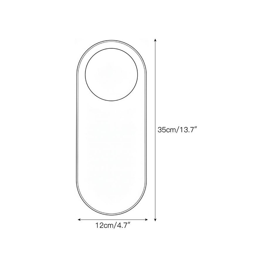 Modulo Alabaster Wall Sconce – detail 3 — Dimension drawings 1