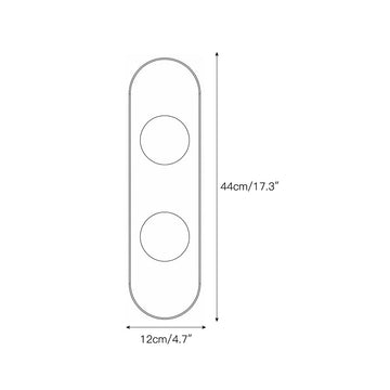 Modulo Alabaster Wall Sconce – detail 4 — Dimension drawings 2