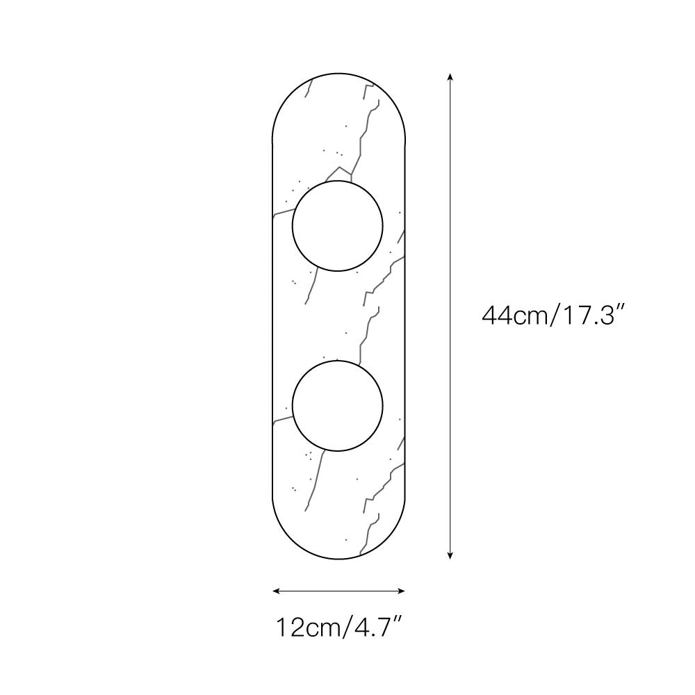 Modulo Marble Wall Lamp