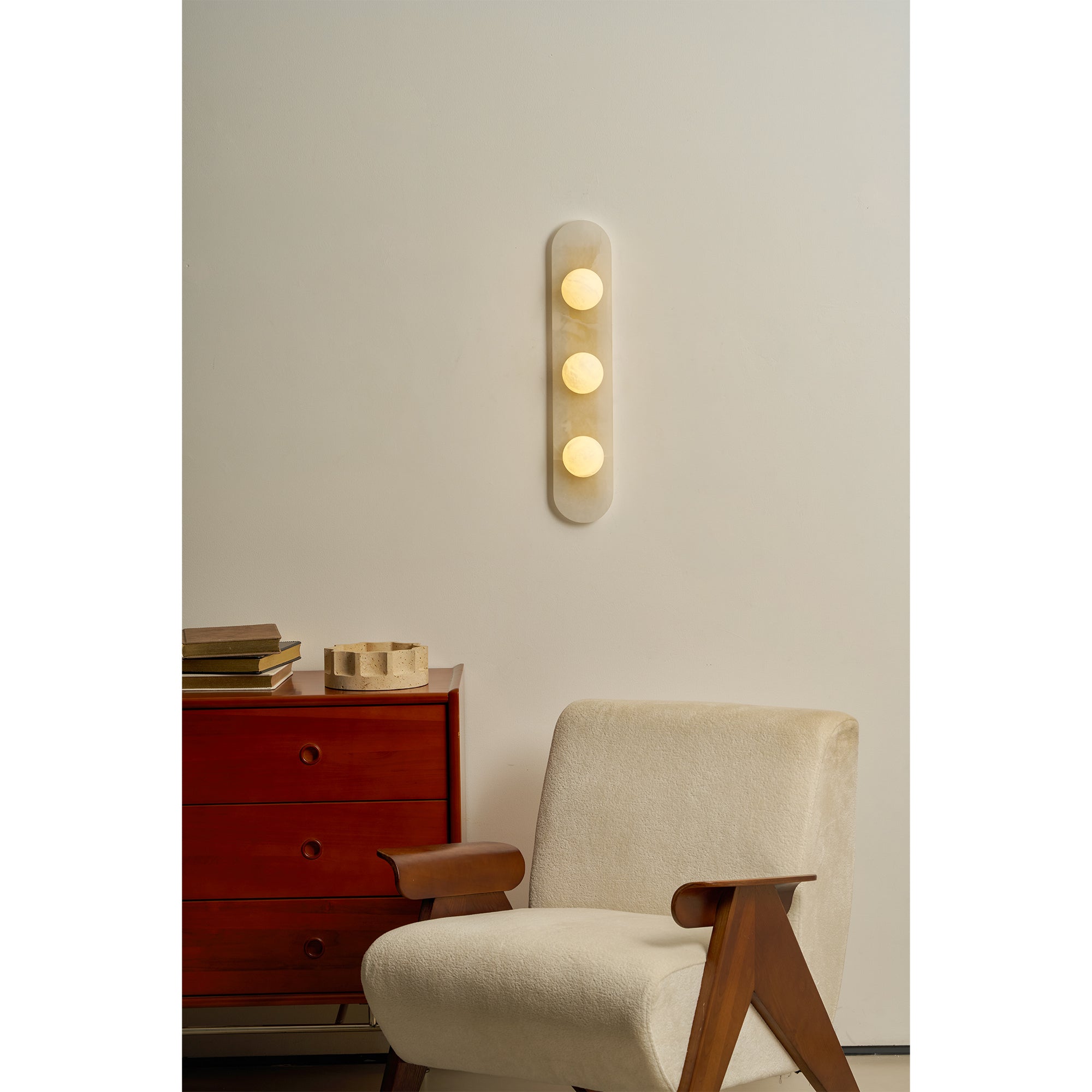 Modulo Alabaster Wall Sconce