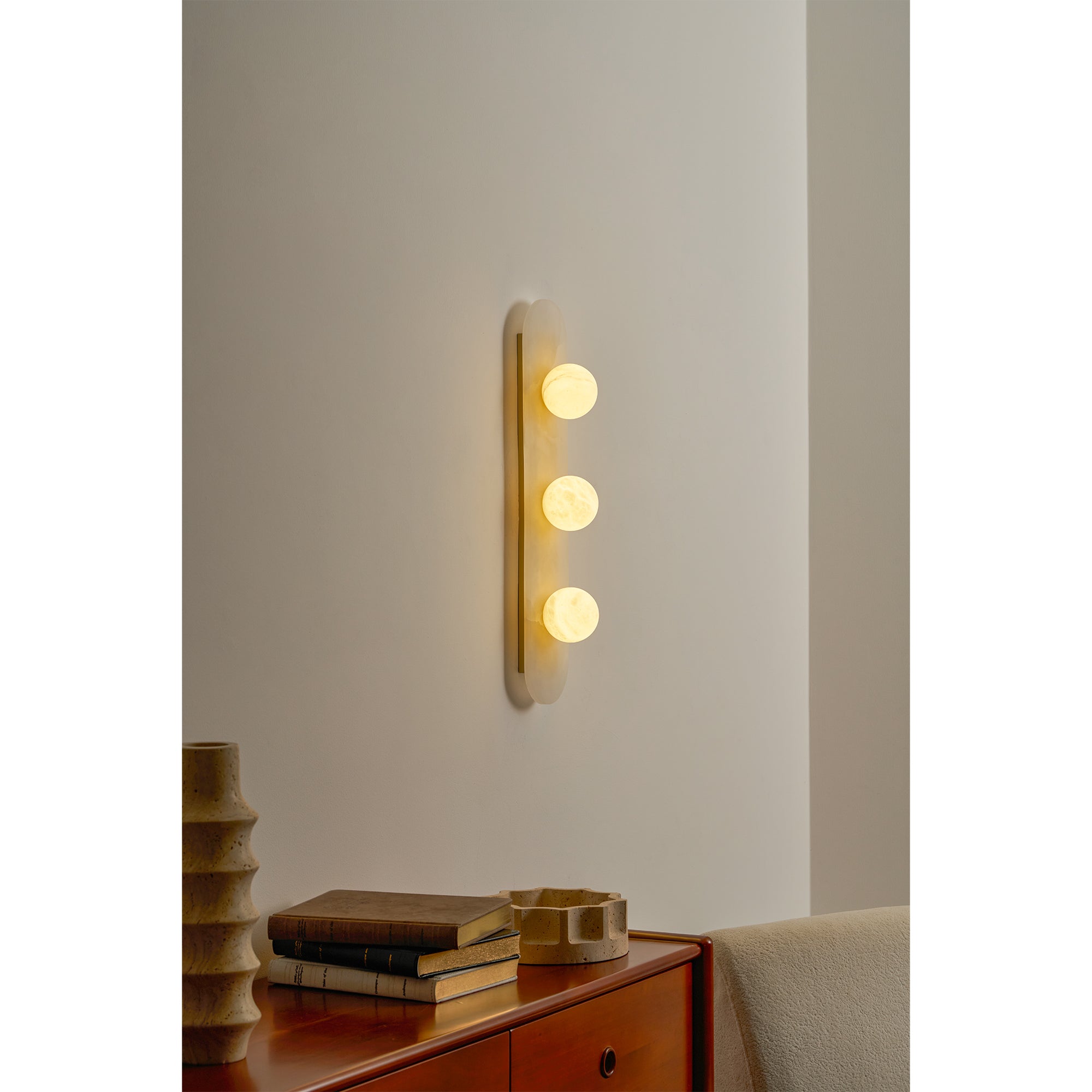 Modulo Alabaster Wall Sconce