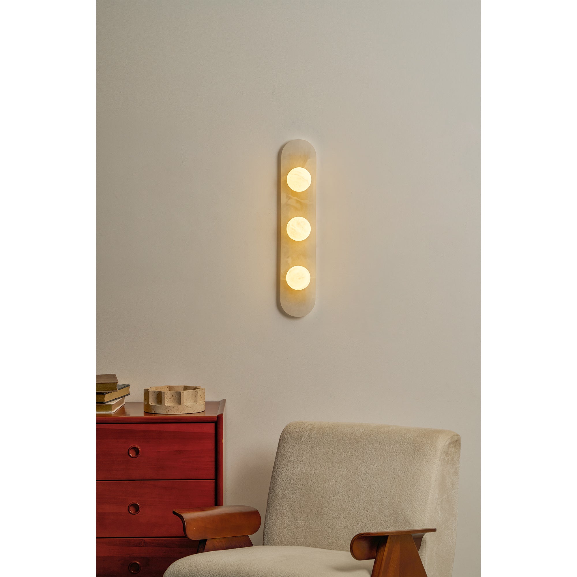 Modulo Alabaster Wall Sconce