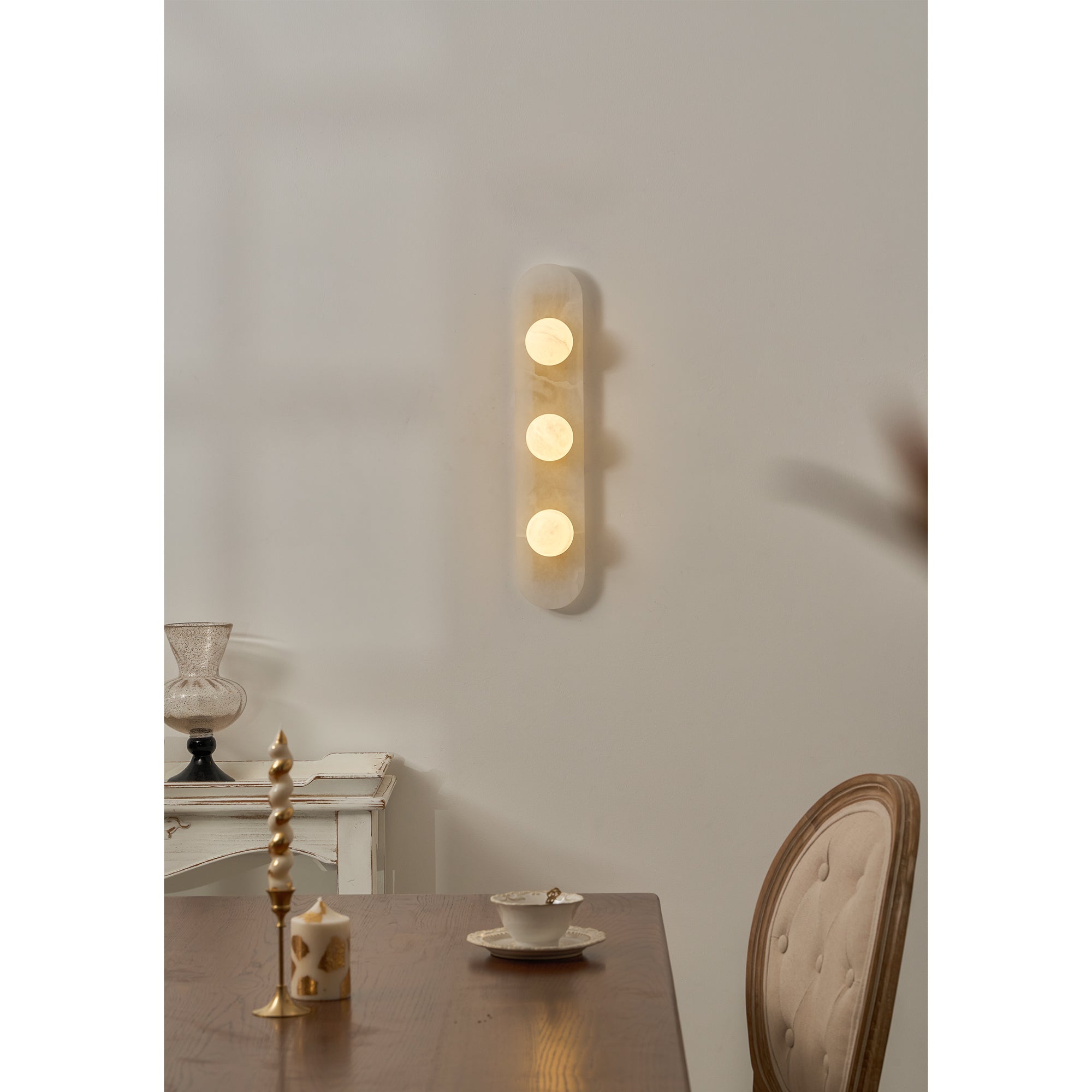 Modulo Alabaster Wall Sconce