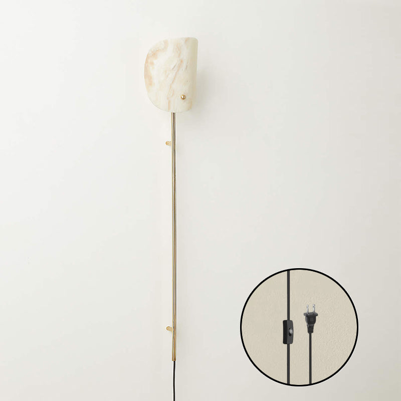 Monet Onyx Plug-In Sconce