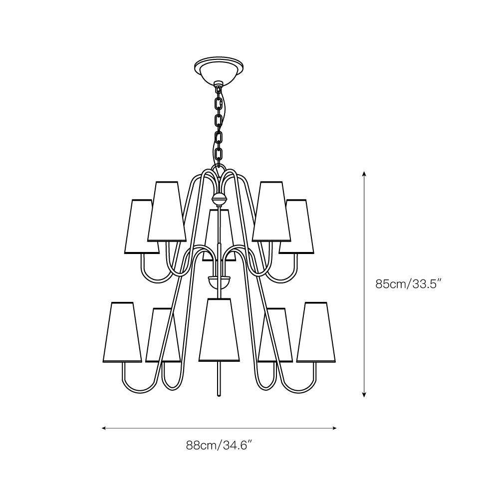 Montreuil Chandelier