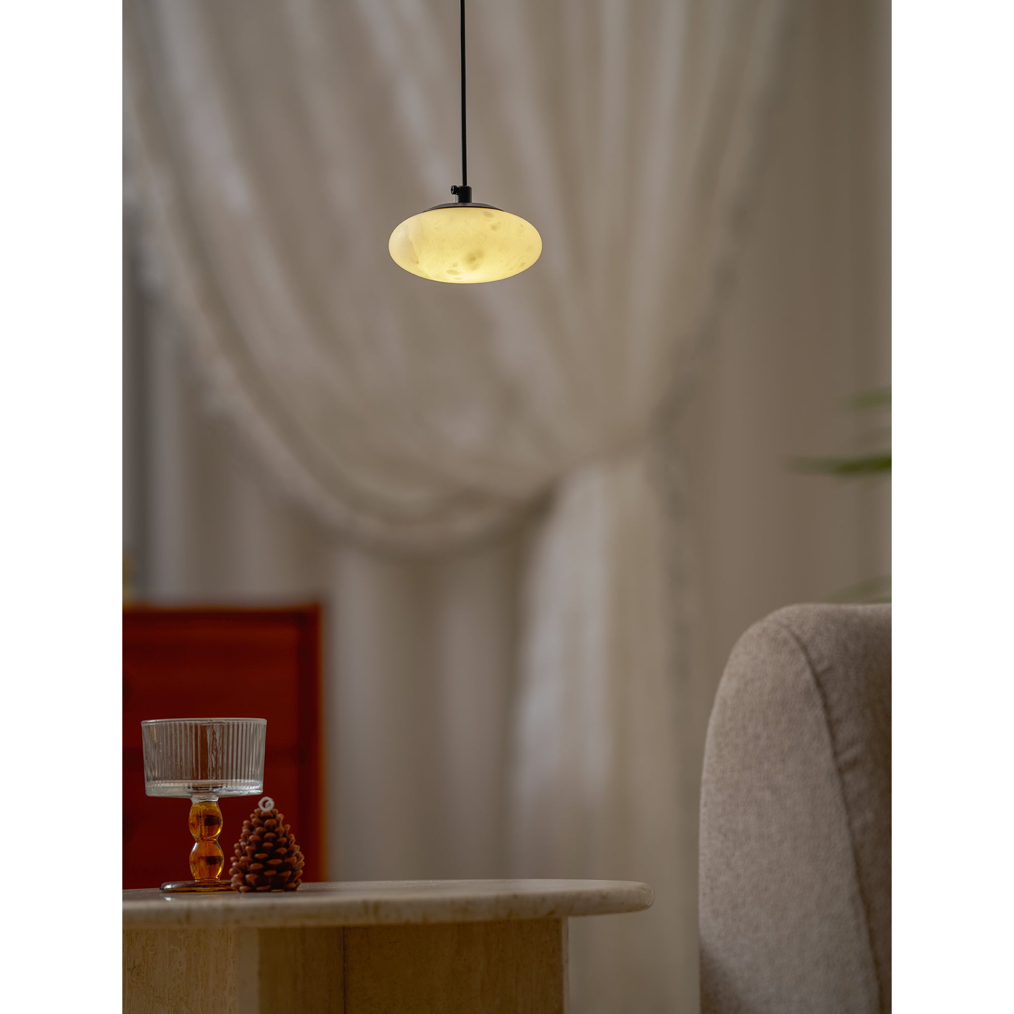 Moonstone Alabaster Pendant Lamp
