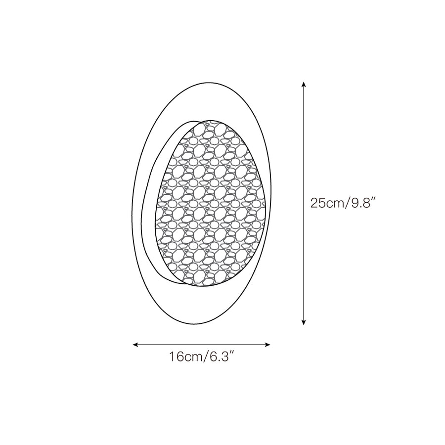Morstad Sconce – detail 3 — Dimension drawings 1