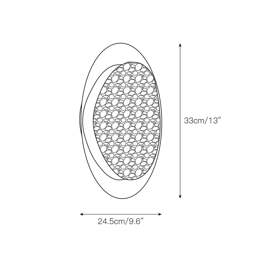 Morstad Sconce – detail 4 — Dimension drawings 2