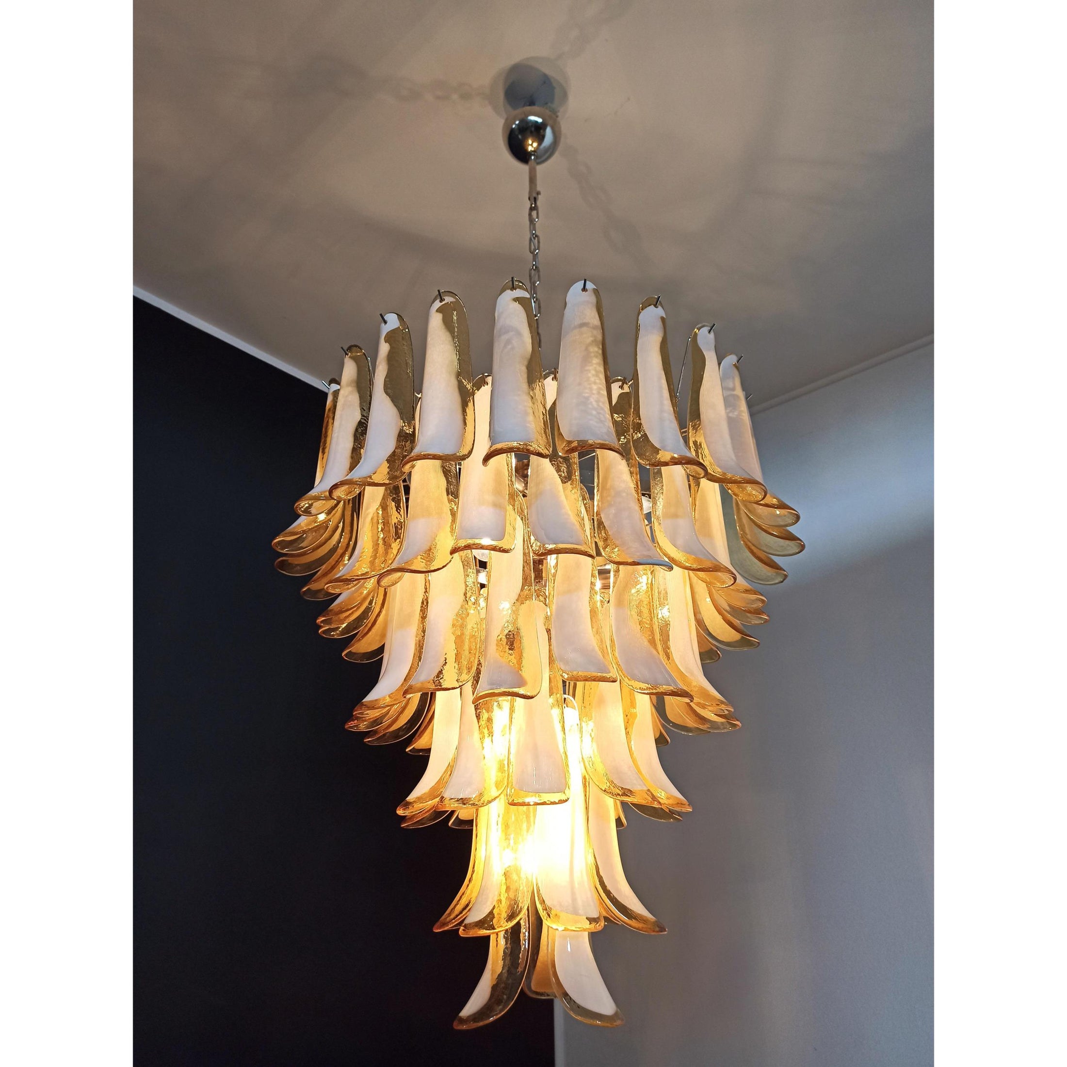 Murano Petal Chandelier