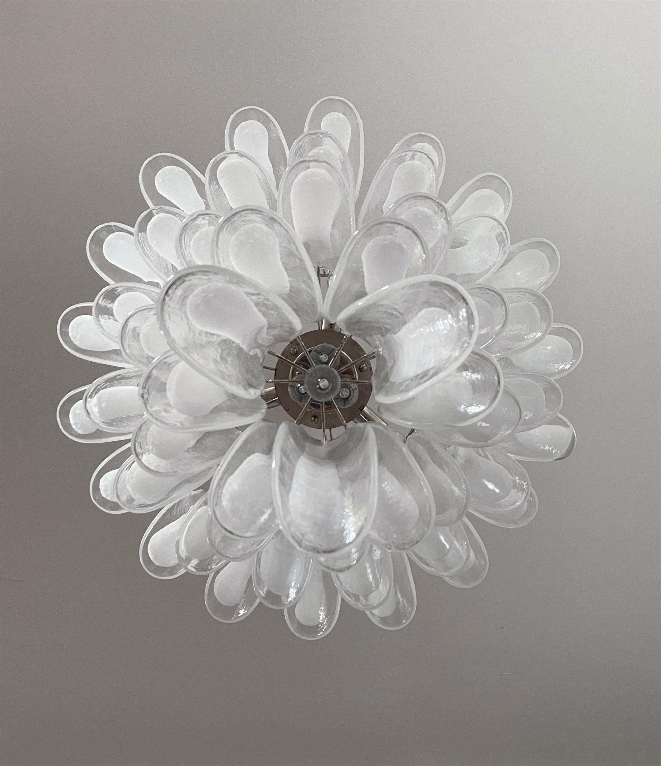 Murano Petal Chandelier