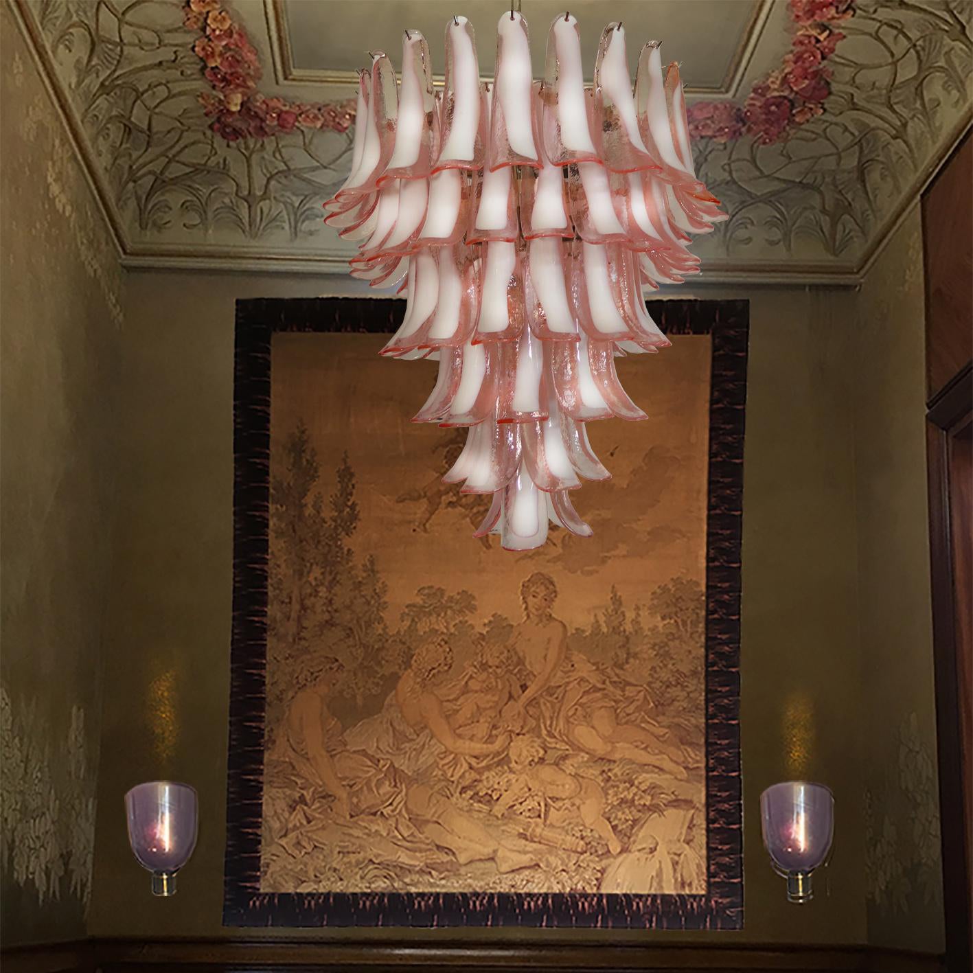 Murano Petal Chandelier