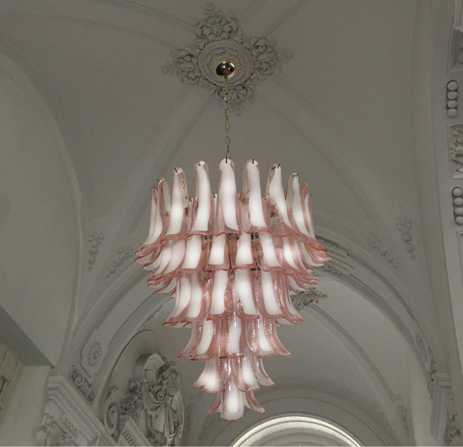 Murano Petal Chandelier