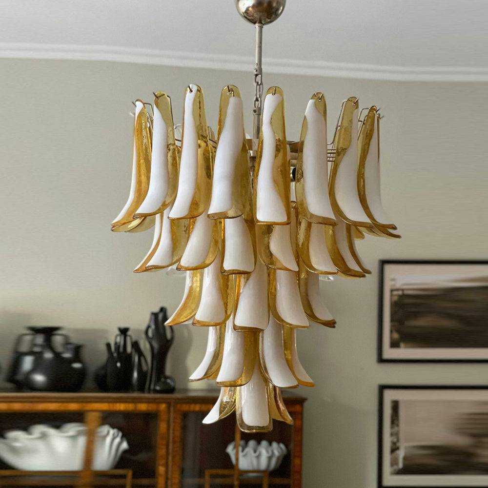 Murano Petal Chandelier