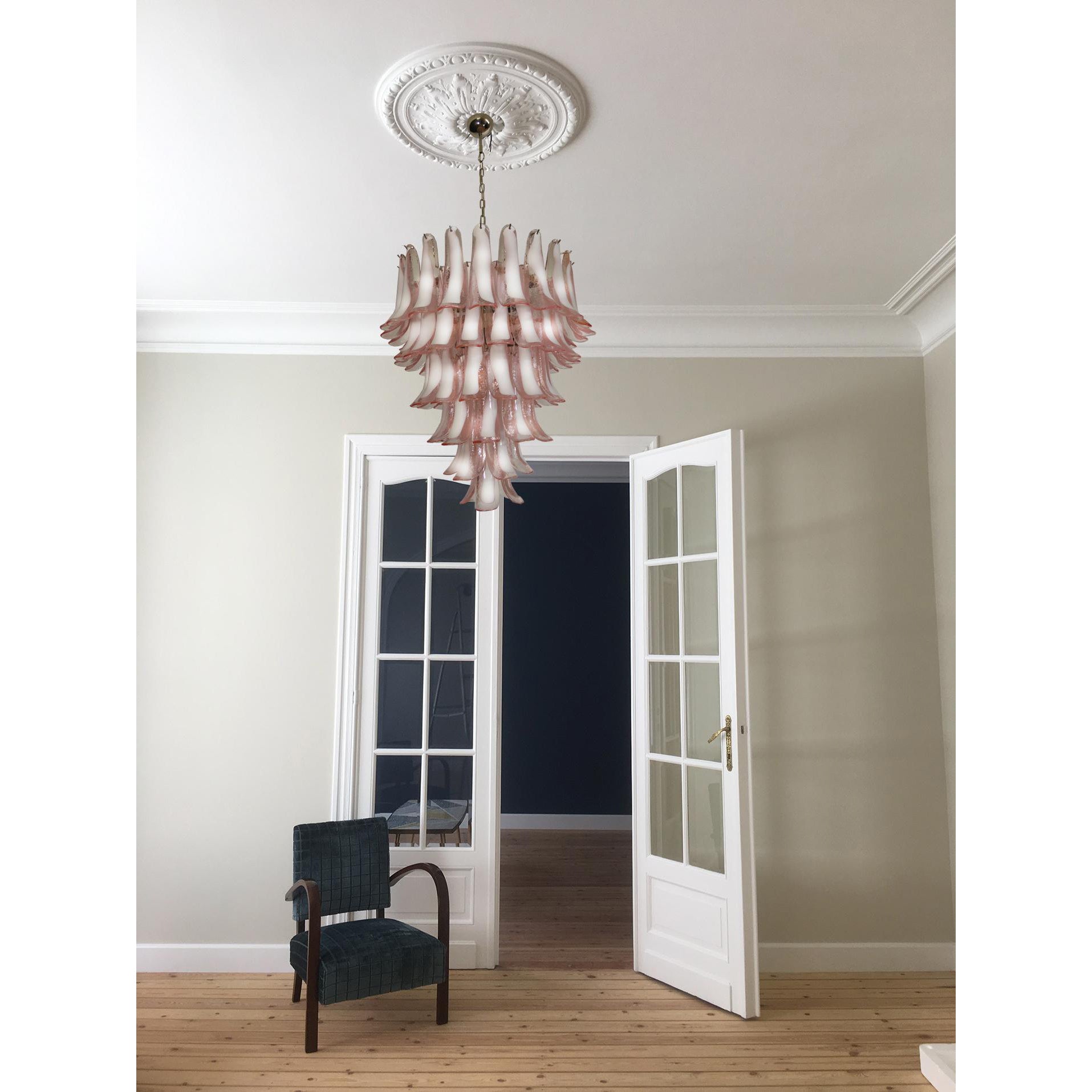 Murano Petal Chandelier