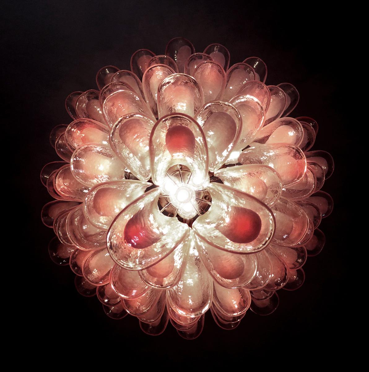 Murano Petal Chandelier