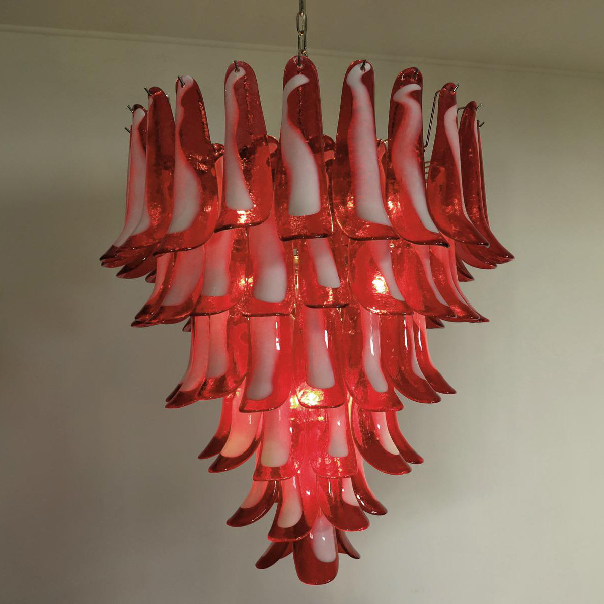 Murano Petal Chandelier