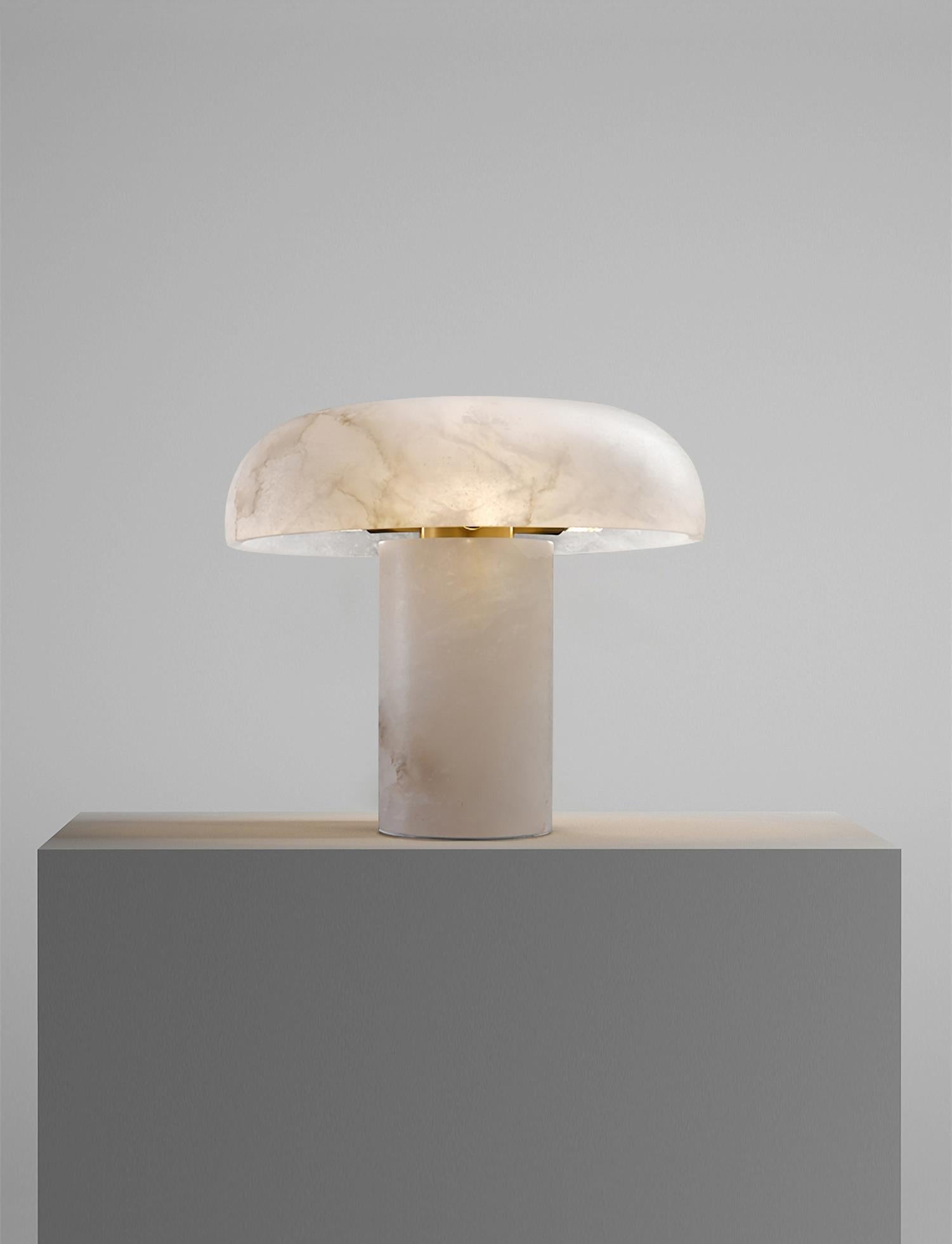 Lampe de table de type champignon