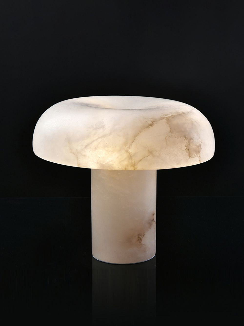 Lampe de table de type champignon