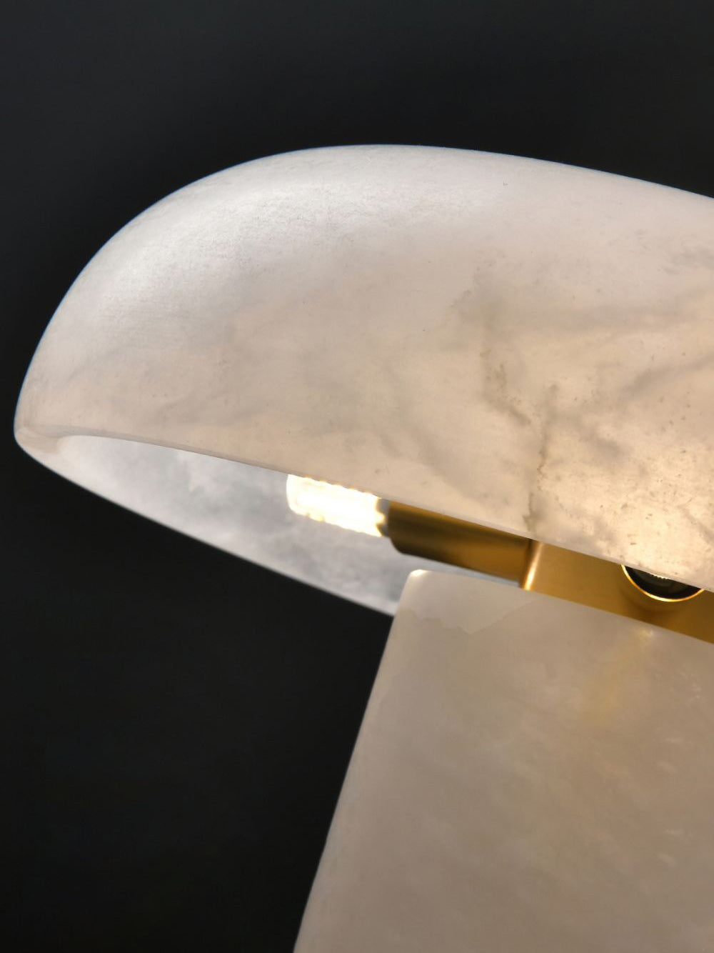 Lampe de table de type champignon