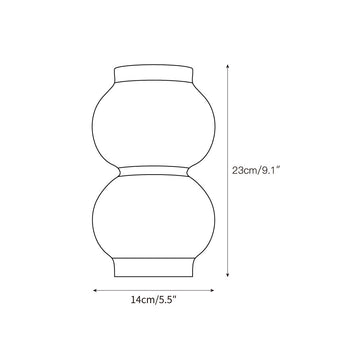 Mya Travertine Wall Lamp – detail 16 — Dimension drawings 14