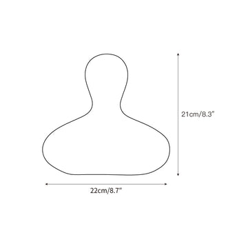 Mya Travertine Wall Lamp – detail 4 — Dimension drawings 2
