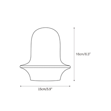Mya Travertine Wall Lamp – detail 10 — Dimension drawings 8