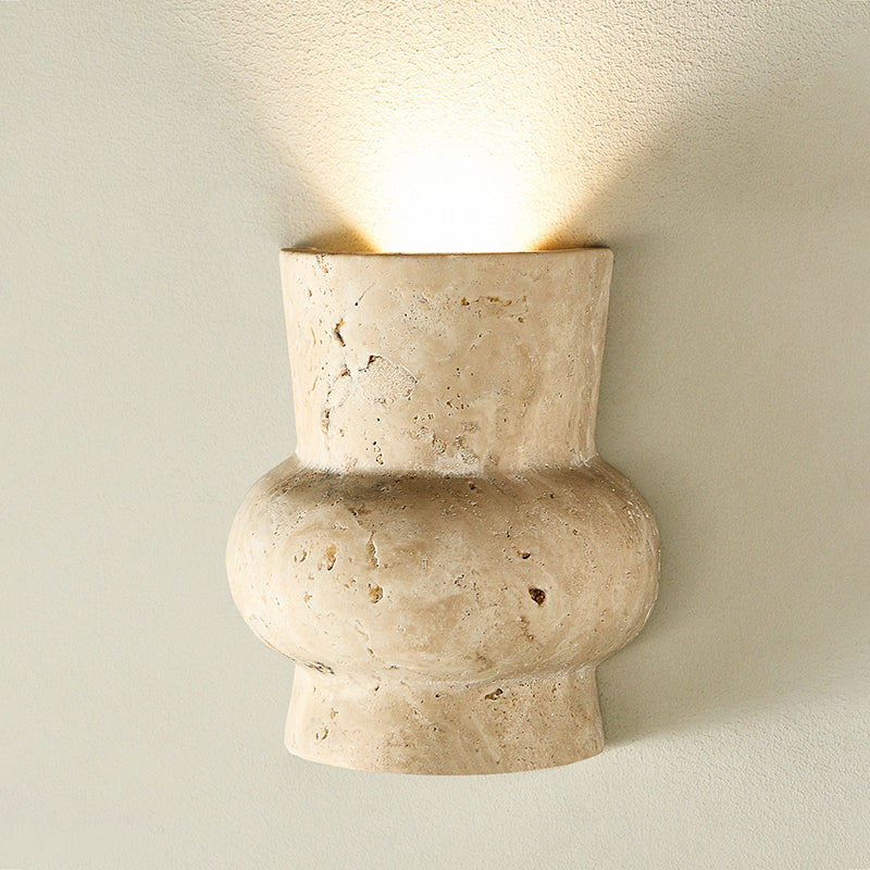 Mya Travertine Wall Lamp