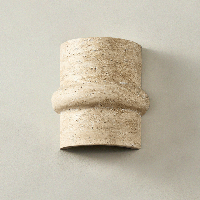 Mya Travertine Wall Lamp