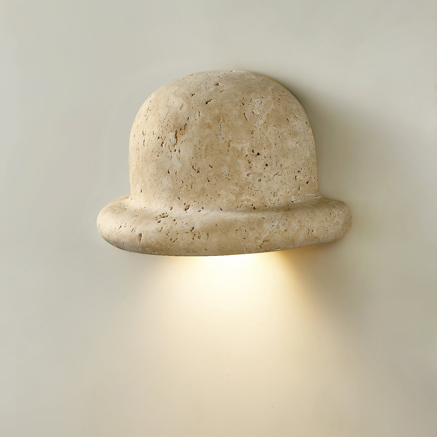 Mya Travertine Wall Lamp