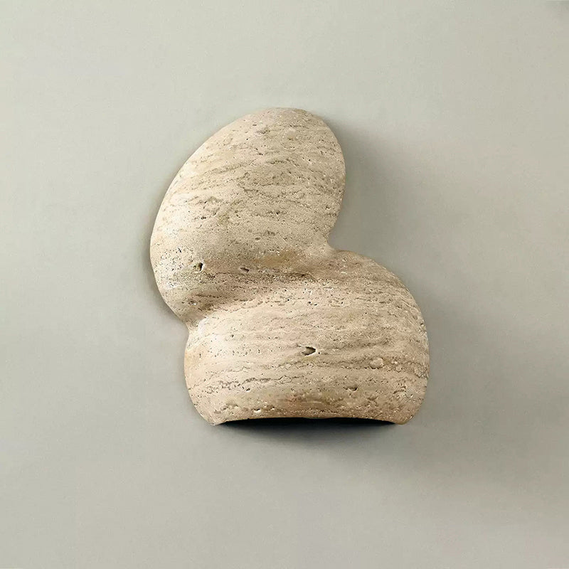 Mya Travertine Wall Lamp
