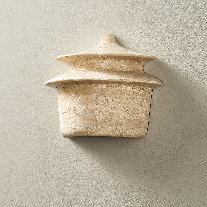 Mya Travertine Wall Lamp