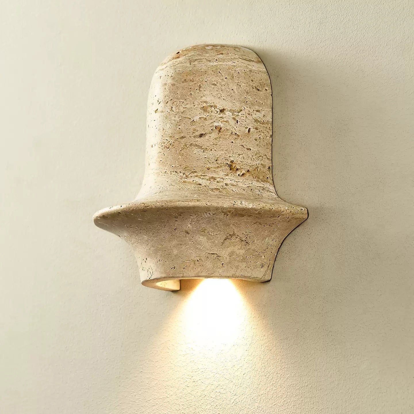 Mya Travertine Wall Lamp