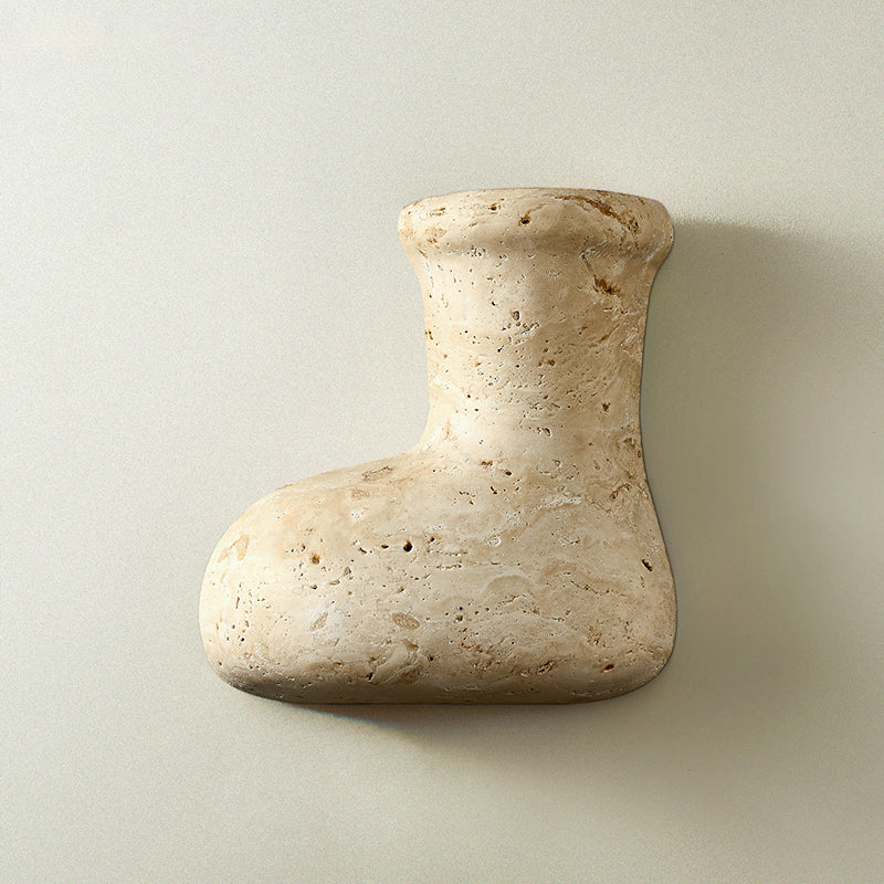 Mya Travertine Wall Lamp