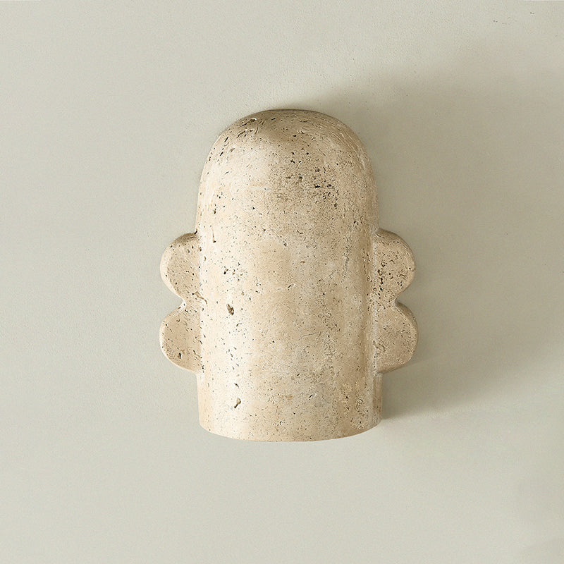Mya Travertine Wall Lamp