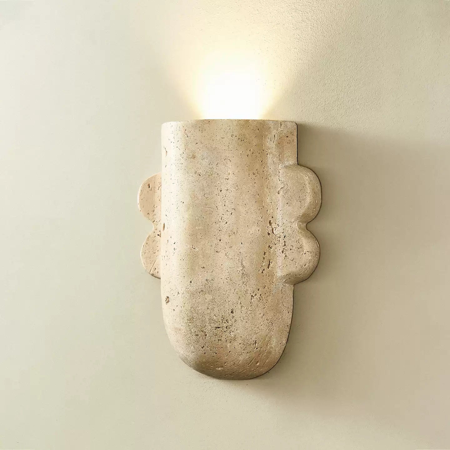 Mya Travertine Wall Lamp