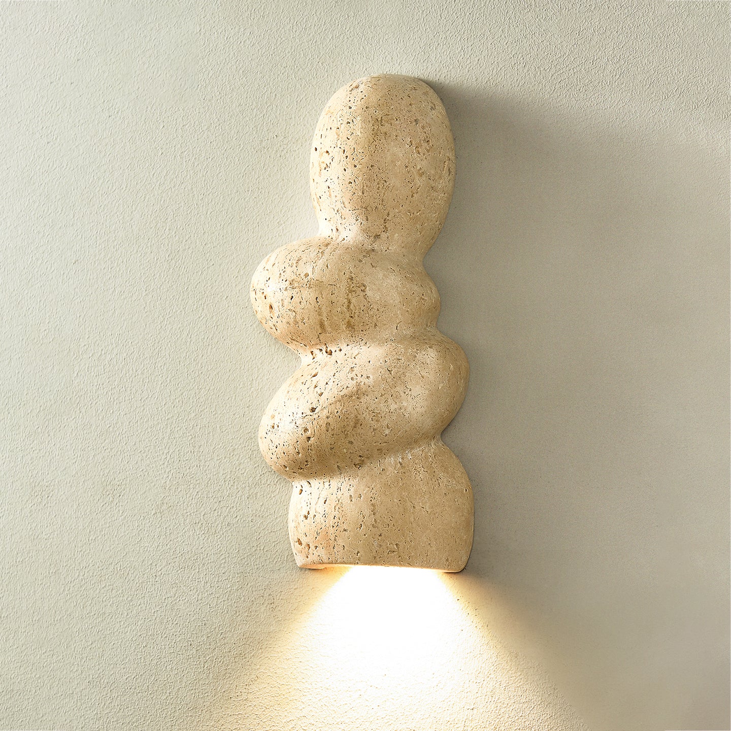 Mya Travertine Wall Lamp